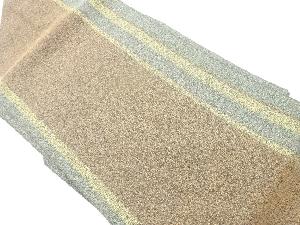 縞模様織出し名古屋帯